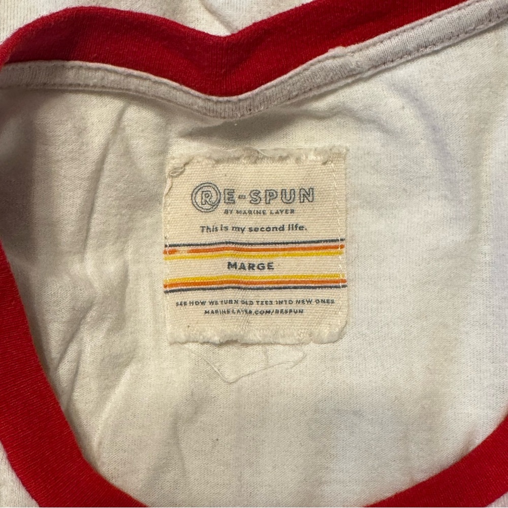 Marine Layer Re-Spun Raglan 3/4 Sleeve Shirt - Picture 2 of 2